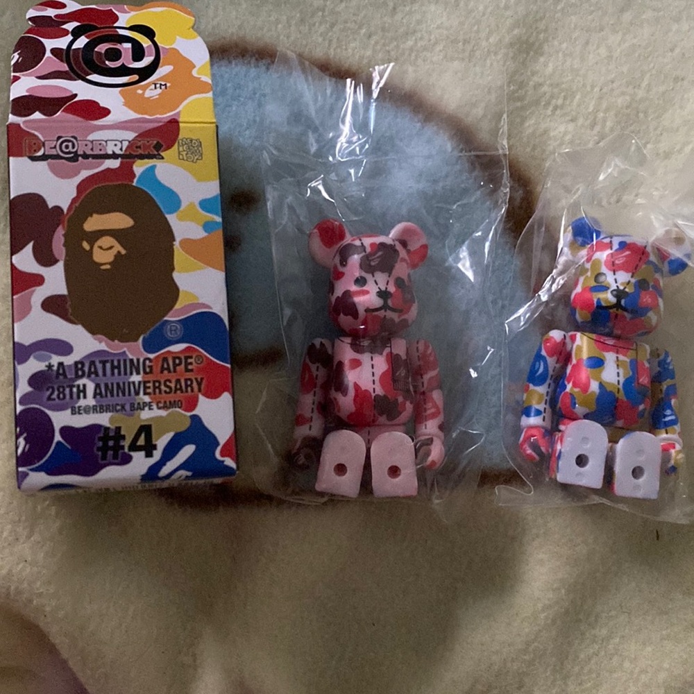 A Bathing Ape 28th Anniversary Be@rbrick Bape Camo #4